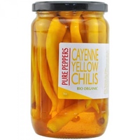 Cayenne Yellow Chili Pickles -Organic-